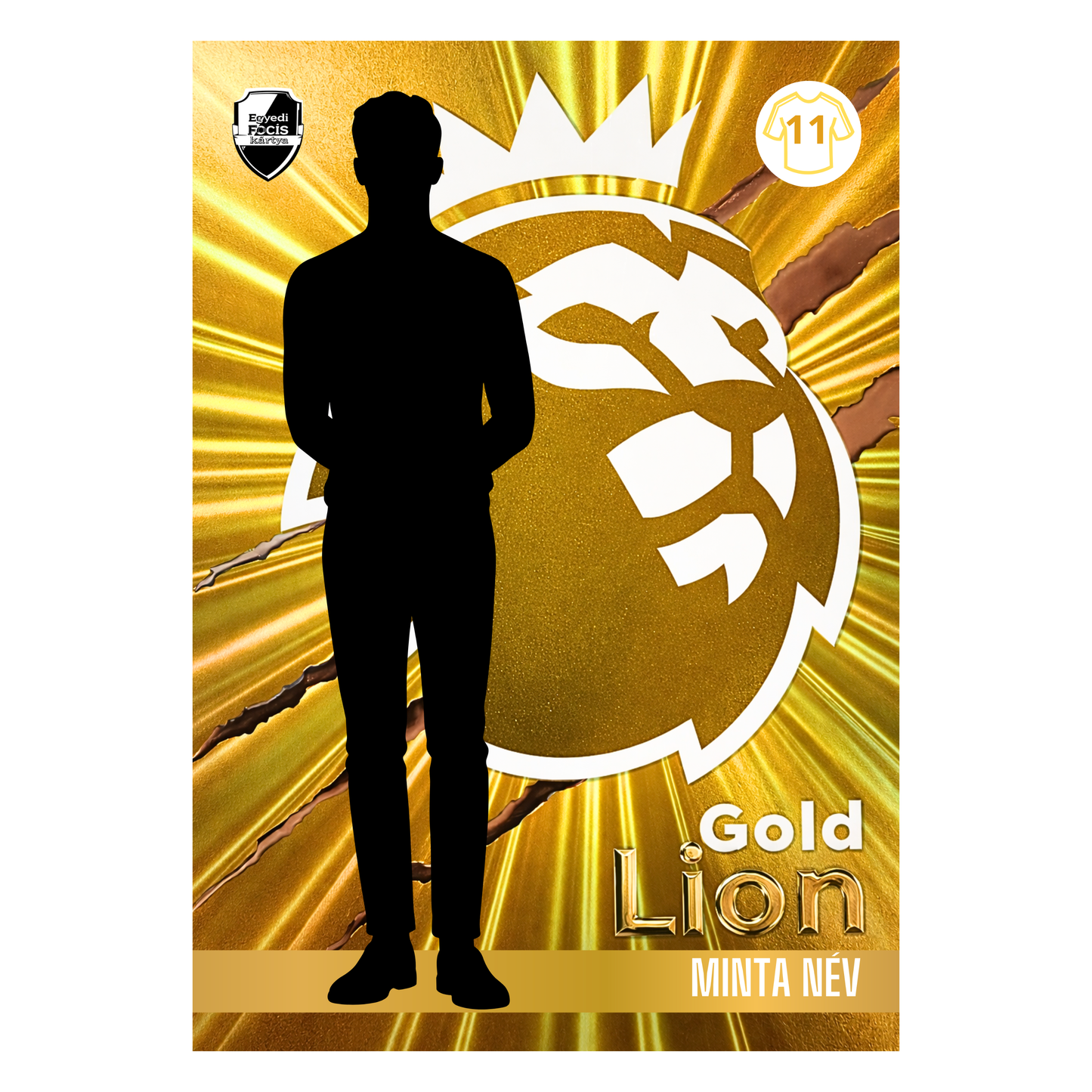 (#010) Gold Lion