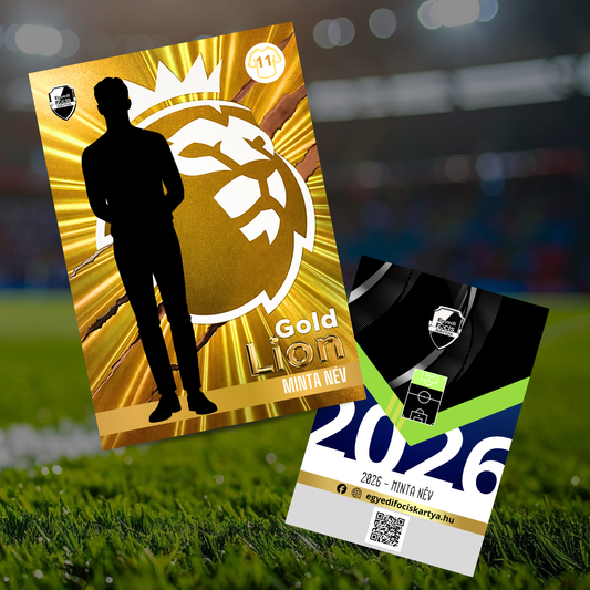 (#010) Gold Lion