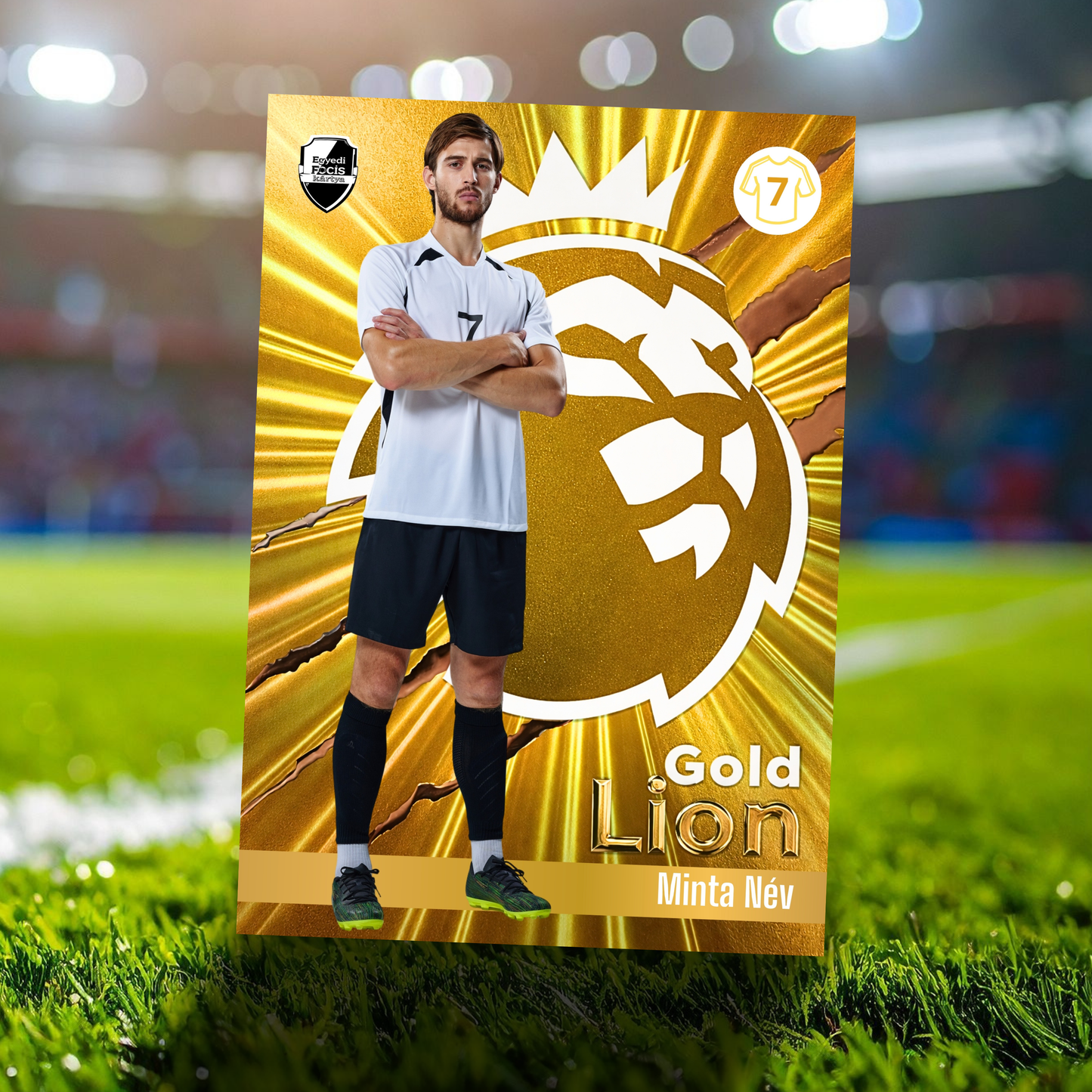 (#010) Gold Lion