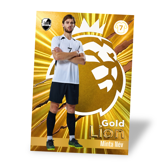 (#010) Gold Lion